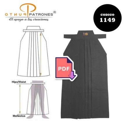 Patrón de hakama PDF