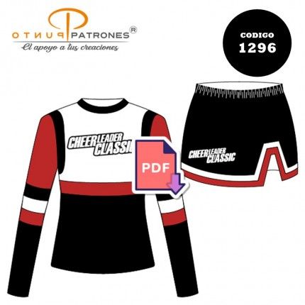 Patrón de conjunto cheerleader PDF