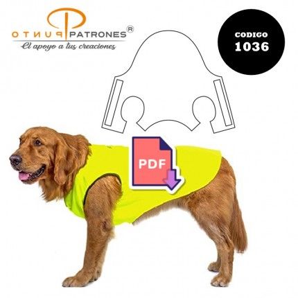 Patrón de capa de mascotas simple PDF