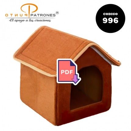 Patrón de casa para mascotas PDF