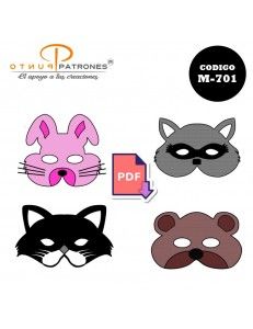 Set de máscaras |COD:M701 |PDF