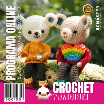 Emprende con Crochet y Amigurumis | 50% DCTO.