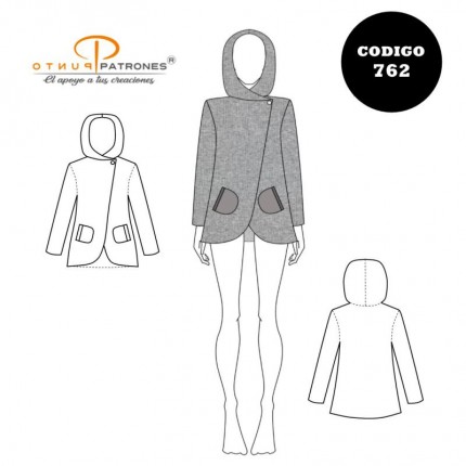 Patrón de chaqueta de polar dama PDF