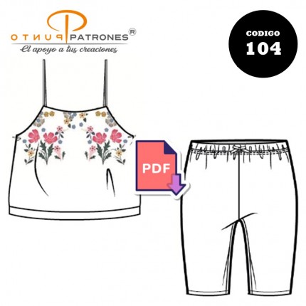 Conjunto de bebe |COD:104 |PDF