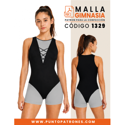 Patrón gratis de malla gimnasia PDF para imprimir