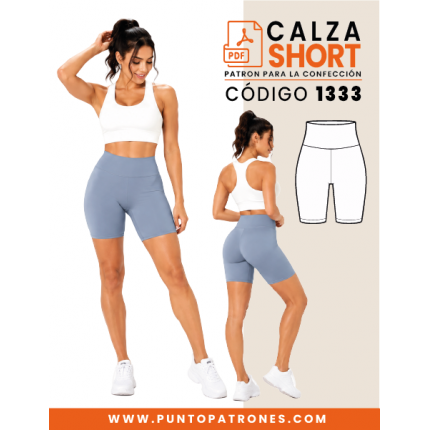 Patron de calza biker de dama PDF