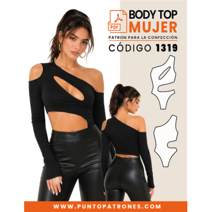 Patrón de body para vestir dama PDF
