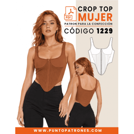 Patrón de crop elasticado PDF