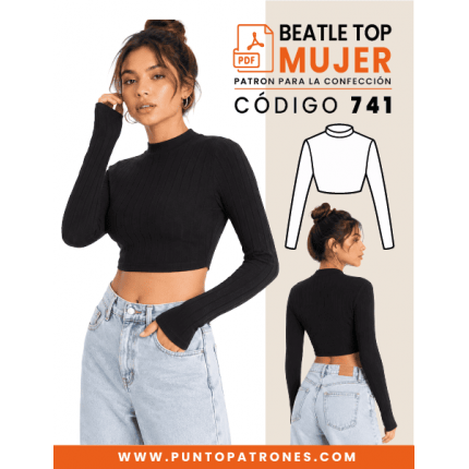 Patrón de beattle top PDF