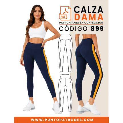 Patrón de calza deportiva PDF
