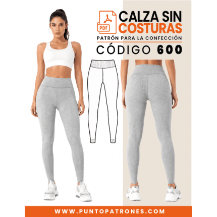 Patrón de calza sin costura en costados PDF