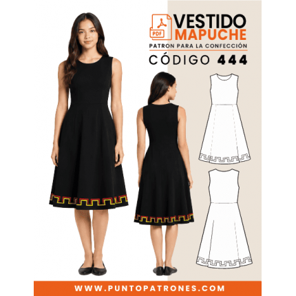 Patrón de vestido mapuche PDF