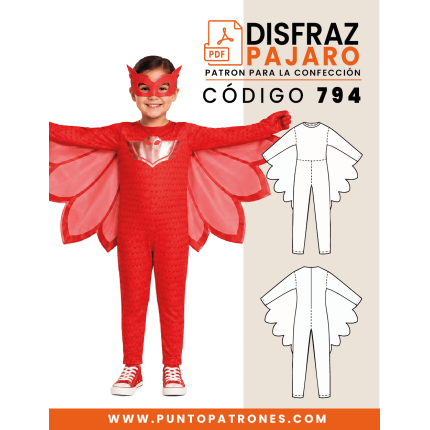 Patrón 794 Enterito de pájaro PDF