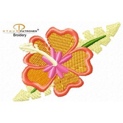 309B FLOR NARANJA