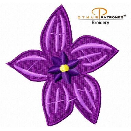 322B FLOR MORADA