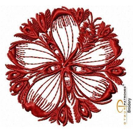 374B FLOR ABSTRACTA