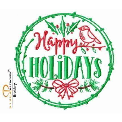528B HAPPY HOLIDAYS