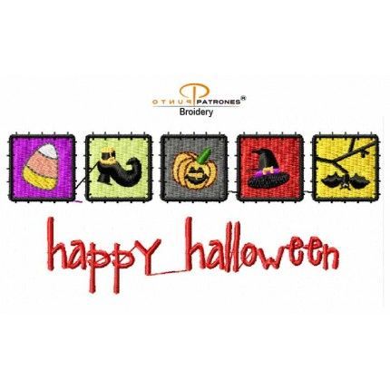 586B HAPPY HALLOWEEN