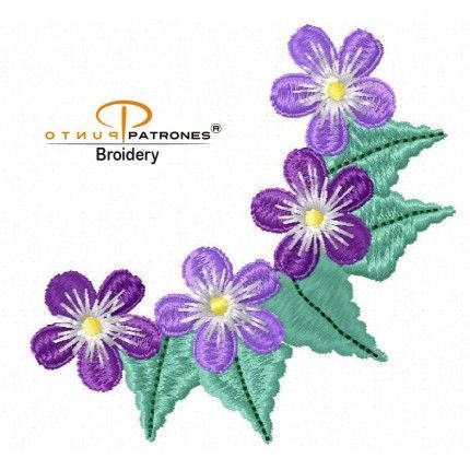 1010B FLORES MORADAS