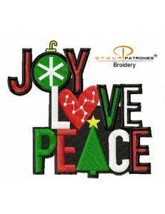 1084B JOY LOVE PEACE