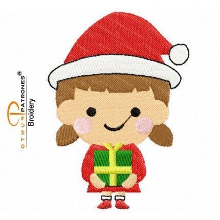 1105B NIÑA NAVIDAD