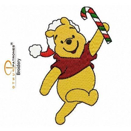 1107B WINNIE POOH NAVIDEÑO