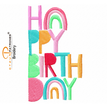071B HAPPY BIRTHDAY