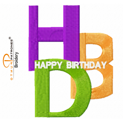072B HAPPY BIRTHDAY