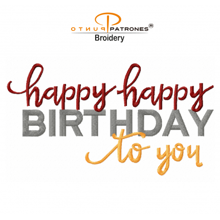 088B HAPPY BORTHDAY TO YOU