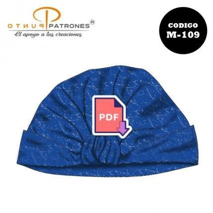 Patrón de turbante PDF