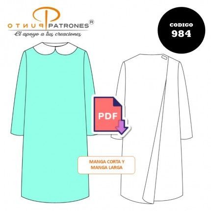 Patrón de camisola adaptada PDF