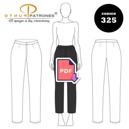 Pantalón escolar mujer |COD:325 |PDF