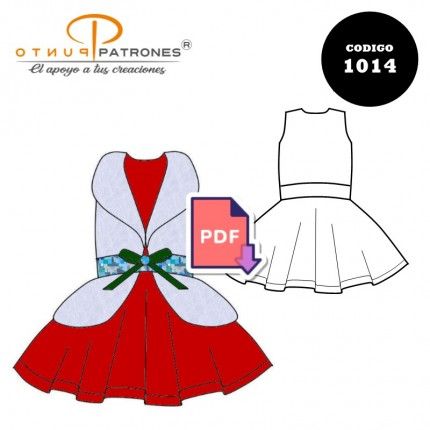 Patrón de vestido y chaqueta mascotas PDF
