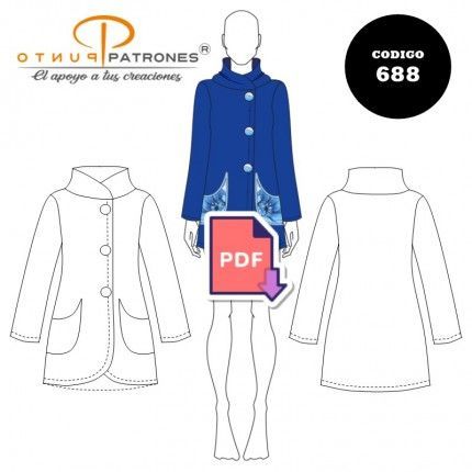 Patrón de chaqueta de polar PDF