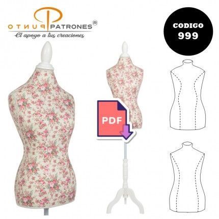 Patrón de maniquí mujer PDF