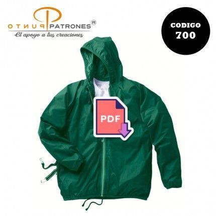 Patrón de cortavientos PDF