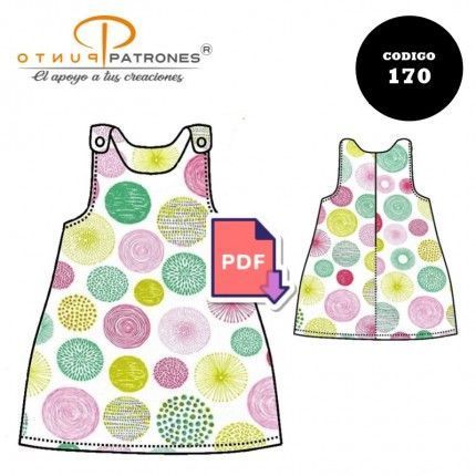 Vestido Infantil y bebe |COD:170 |PDF