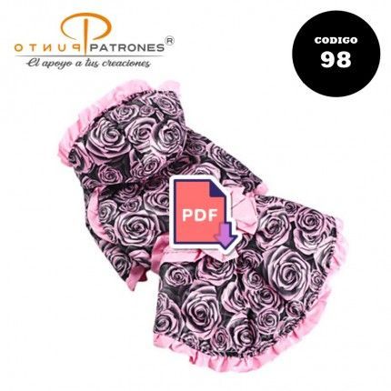 Patrón de vestido para mascotas completo PDF