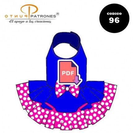 Patrón de vestido para mascotas moderno PDF