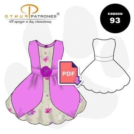 Patrón de vestido princesa para mascotas PDF