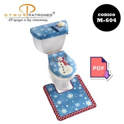 Patrón de juego de baño navidad PDF