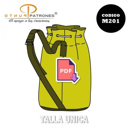 Patrón de bolso de playa PDF