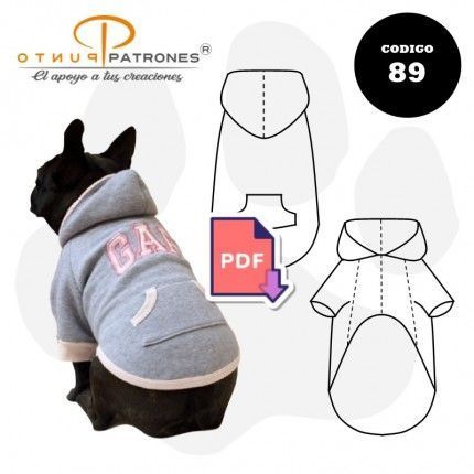Patrón de polerón para mascotas PDF