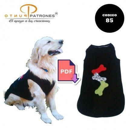 Patrón de capa para mascotas PDF