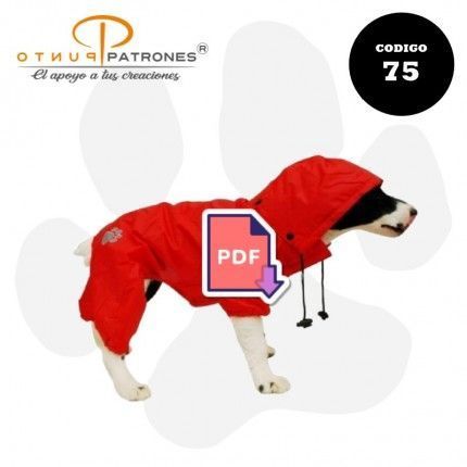Patrón de impermeable para mascotas PDF