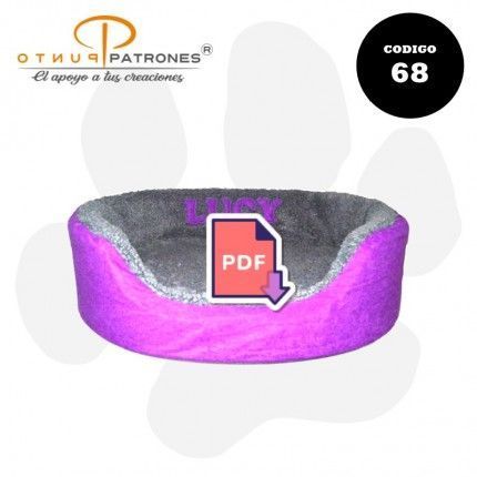 Patrón de cama simple para mascotas PDF