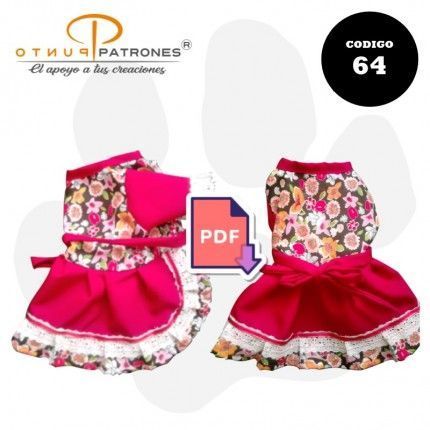 Patrón de vestido nacional para mascotas PDF