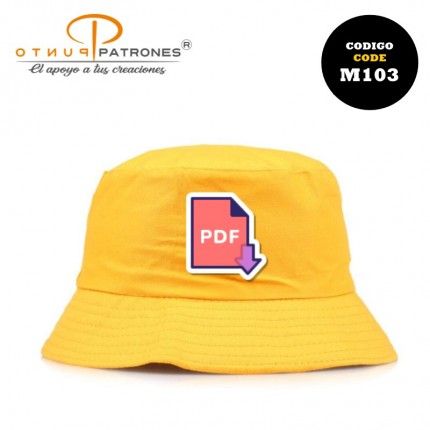 Sombrero pescador |COD:M103 |PDF