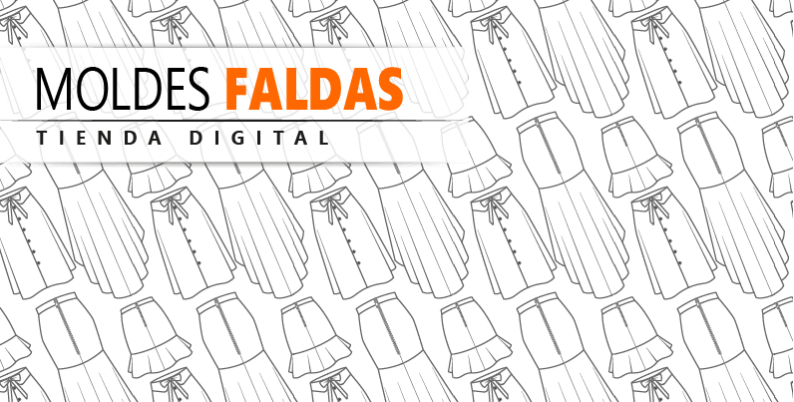 ➡️ Moldes en PDF ➜ de Faldas | PuntoPatrones.com ®
