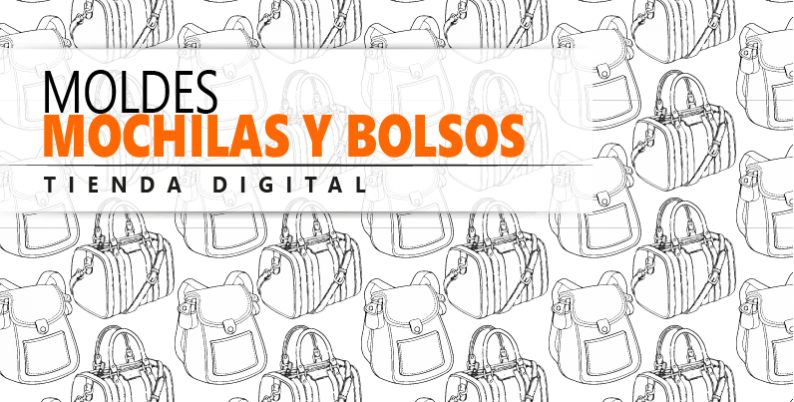 ➡️ Moldes en PDF ➜ de Mochilas y Bolsos |PuntoPatrones.com ®
